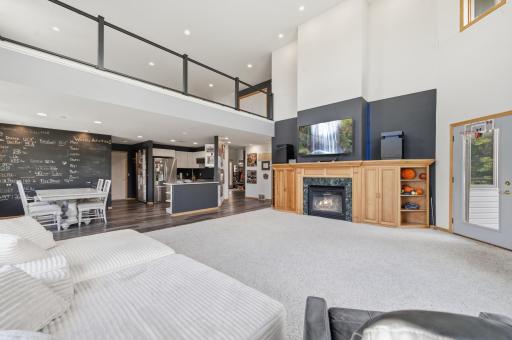Direct access from the great room onto the deck for easy indoor/outdoor living and entertaining.