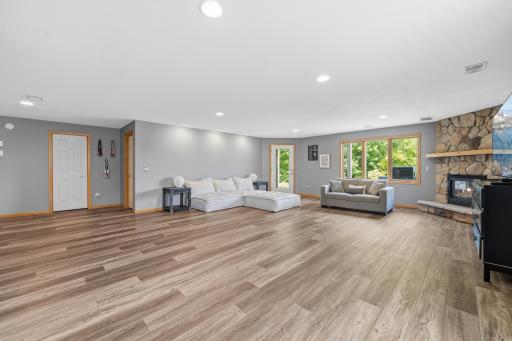 Walkout access to the patio and backyard!