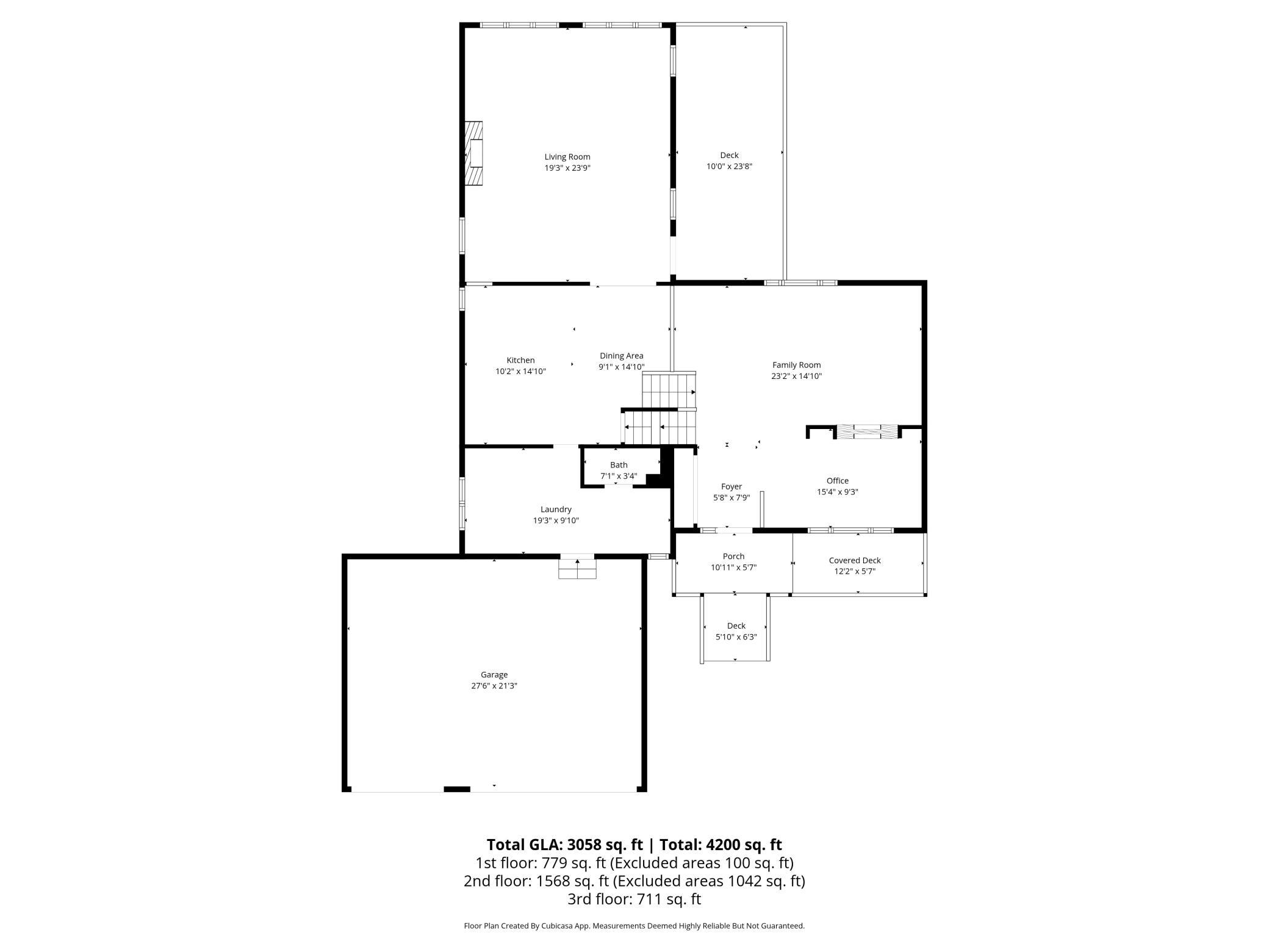 Floor Plan- Main Level