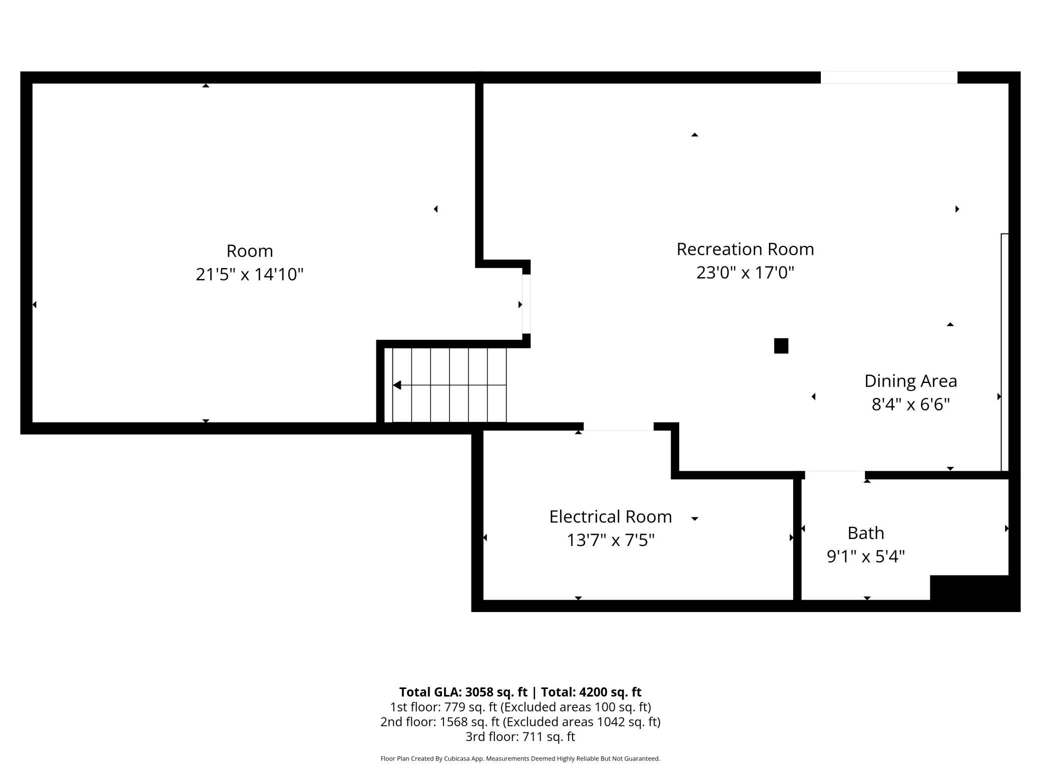 Floor Plan- Lower Level