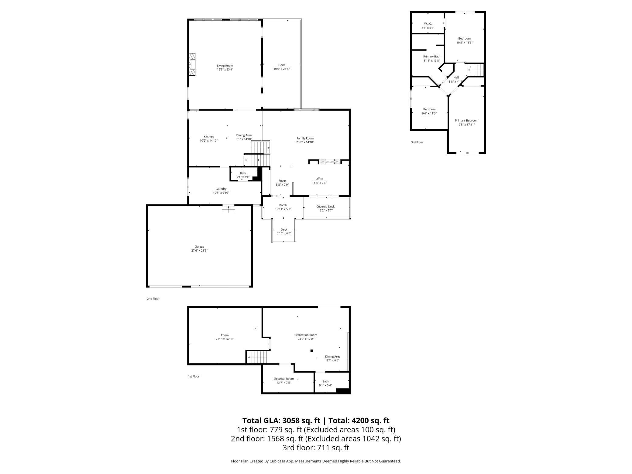 Floor Plan- All Levels
