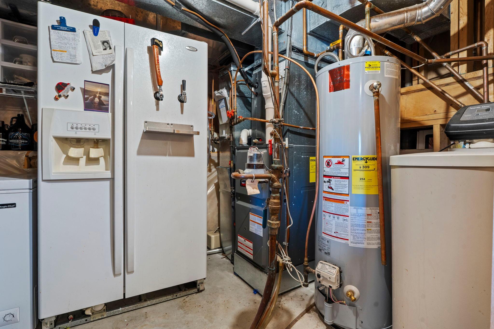 Mechanical Room and Storage (Sellers will be taking Fridge & Freezers in Lower Level)