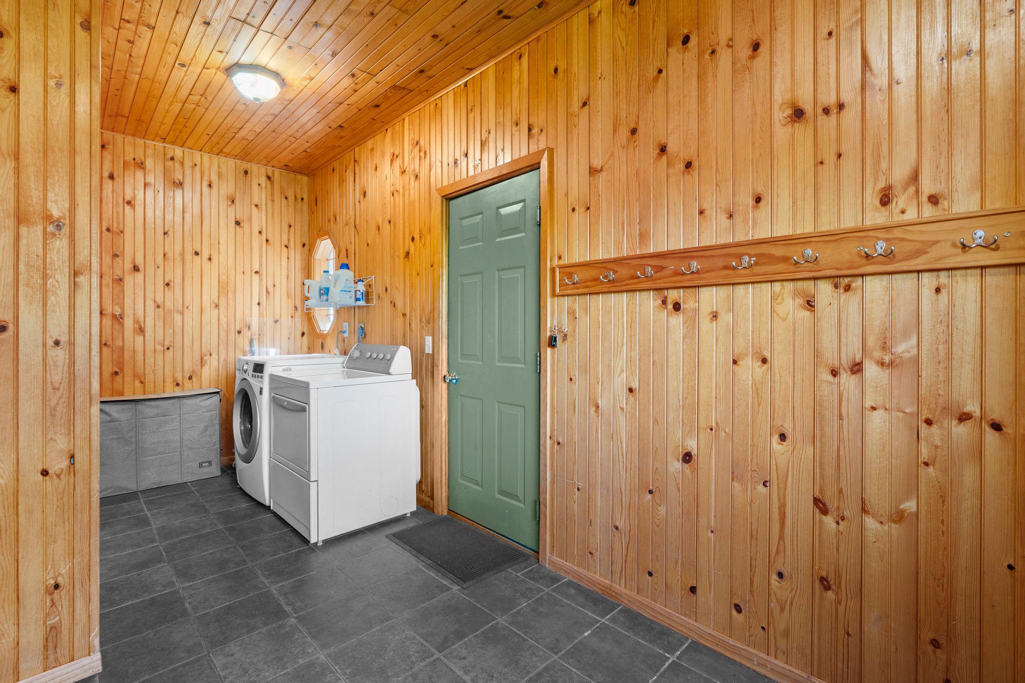 Convenient Main Level Laundry near Garage Entrance