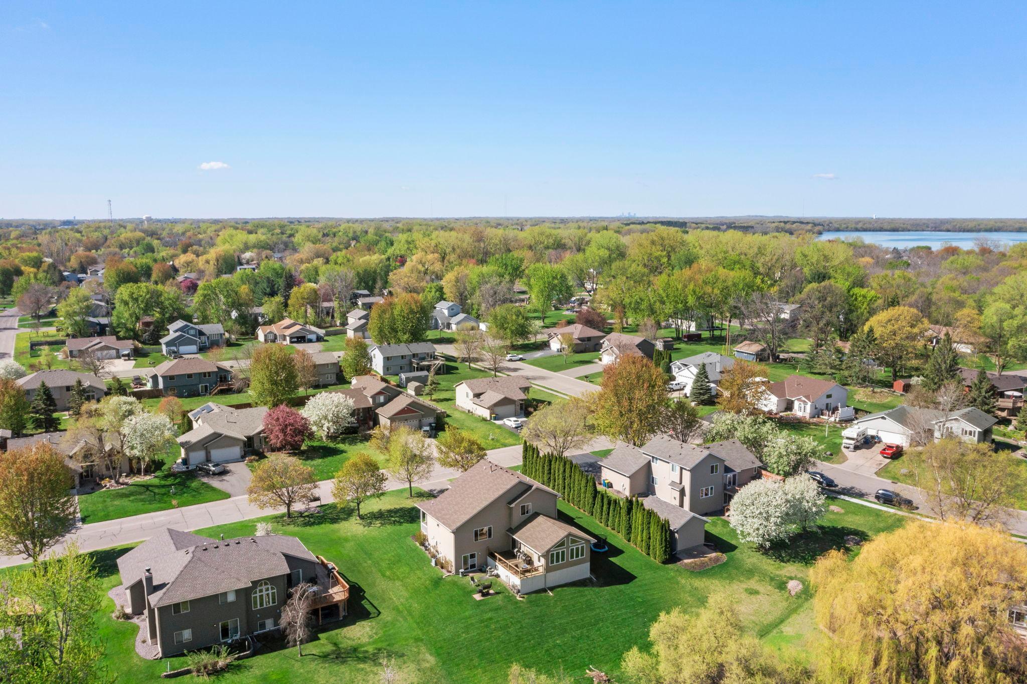 Near Lakes & Parks.