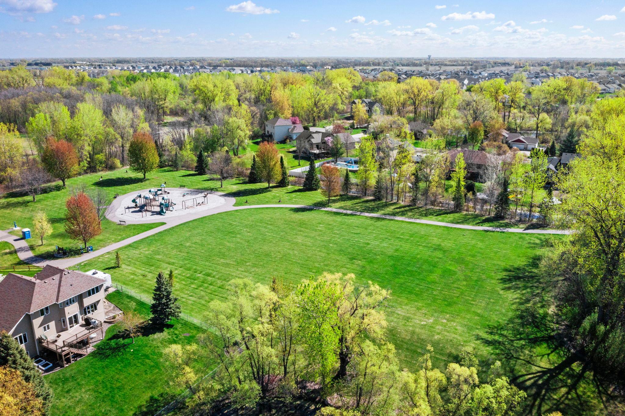 Near Lakes & Parks.