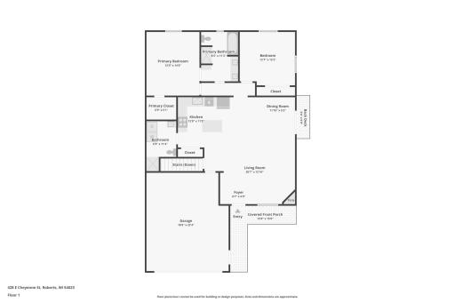 428 E Cheyenne Street, Roberts, WI 54023