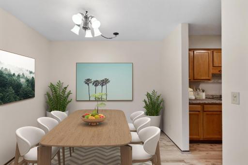 Dining Room Virtual Staging