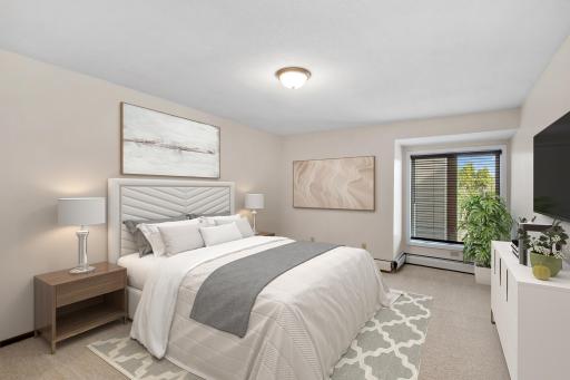Primary Bedroom Virtual Staging