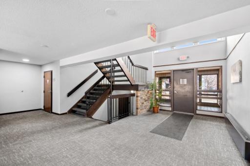 Secured Main Lobby Entrance