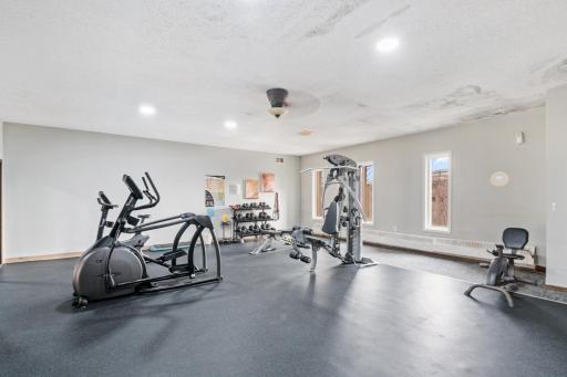 Refreshed Exercise Room