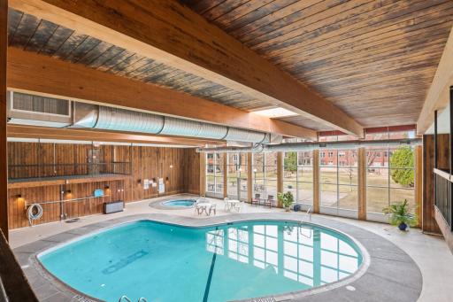 Indoor Pool Area