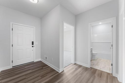 Large Entry with Full Bathroom and 2 Extra Bedrooms