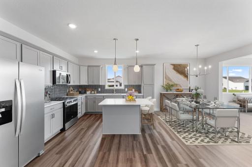 Extra Pantry Cabinet in Kitchen (Virtually Staged)