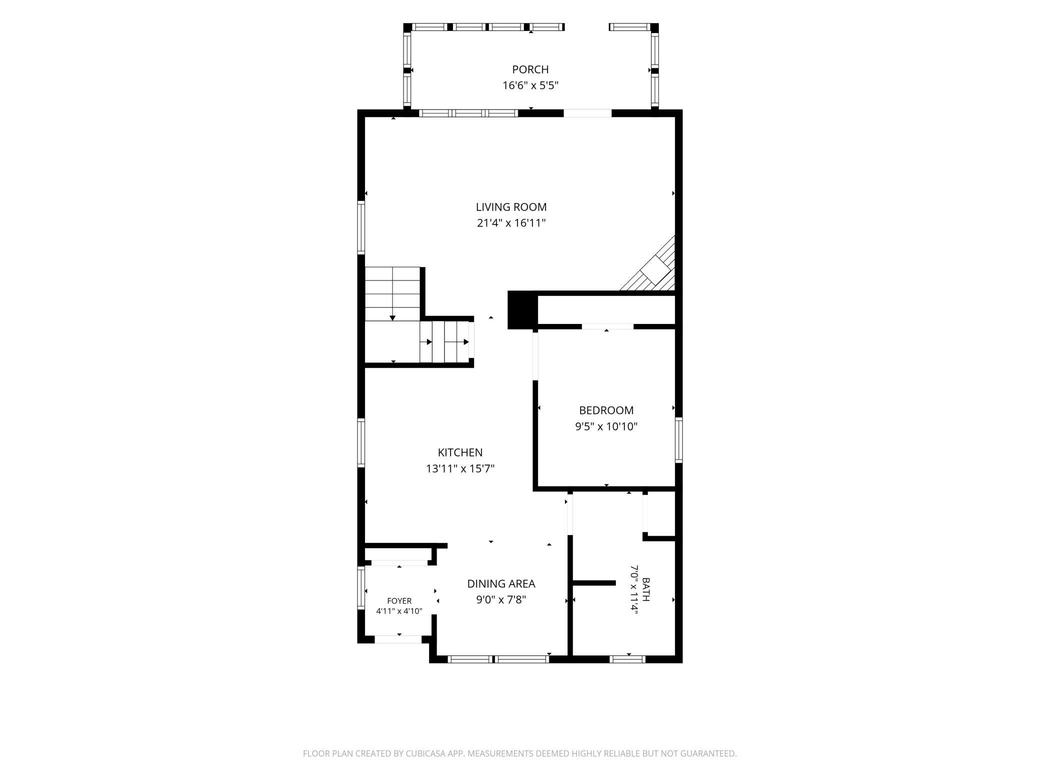 Main Level Floor Plan