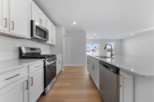 State of the art GE appliances throughout the home!