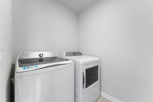 Upper level laundry INCLUDES the Washer & Dryer!