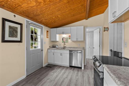 Picture walking into this adorable and updated kitchen every day!