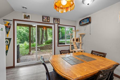 The walkout lower level lets you enjoy the outdoors by just stepping outside.