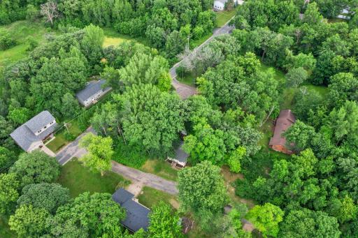 The aerial view is a testament to how beautiful all the mature trees are on this lot for an abundance of privacy..jpg