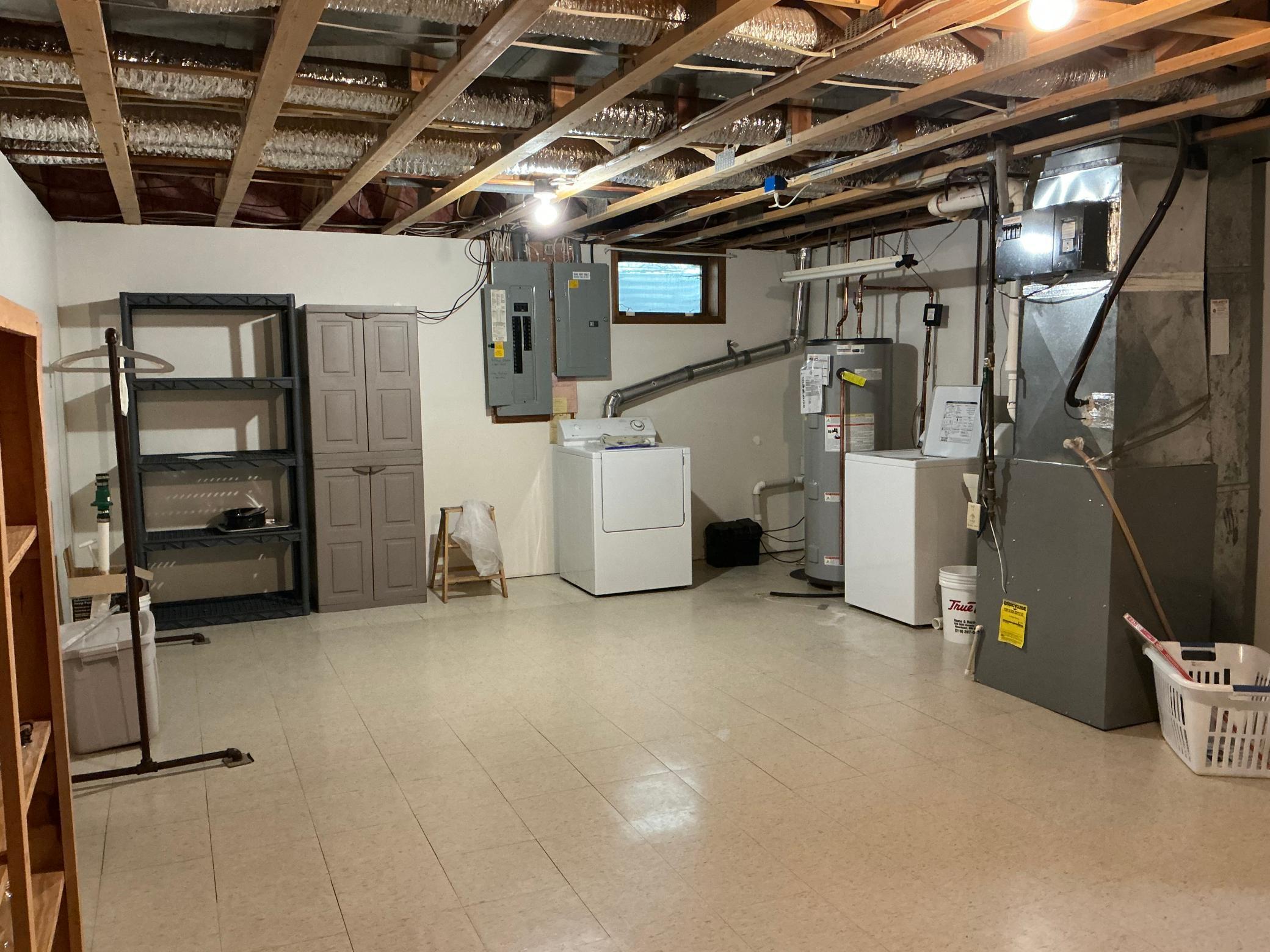 Laundry area
