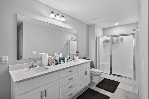 Large, private master bath!