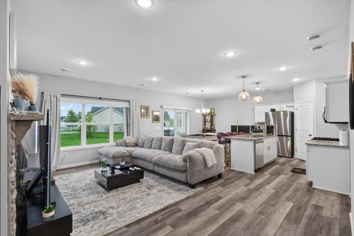 Spacious living space!