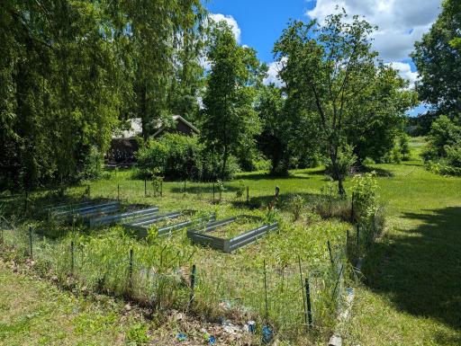 Garden area