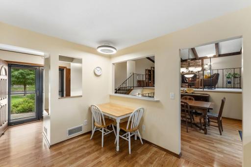 Informal Dining in Kitchen