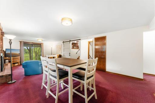 Informal Dining in Family Room