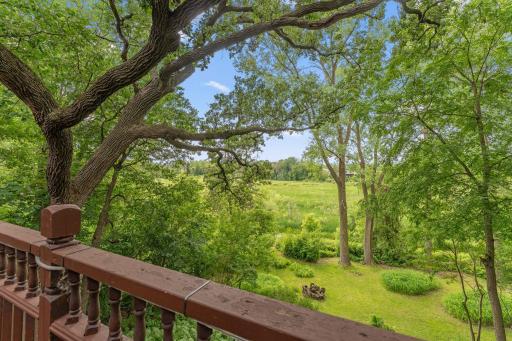 Another view to the back from deck