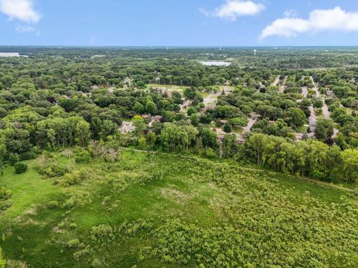 Drone view from west
