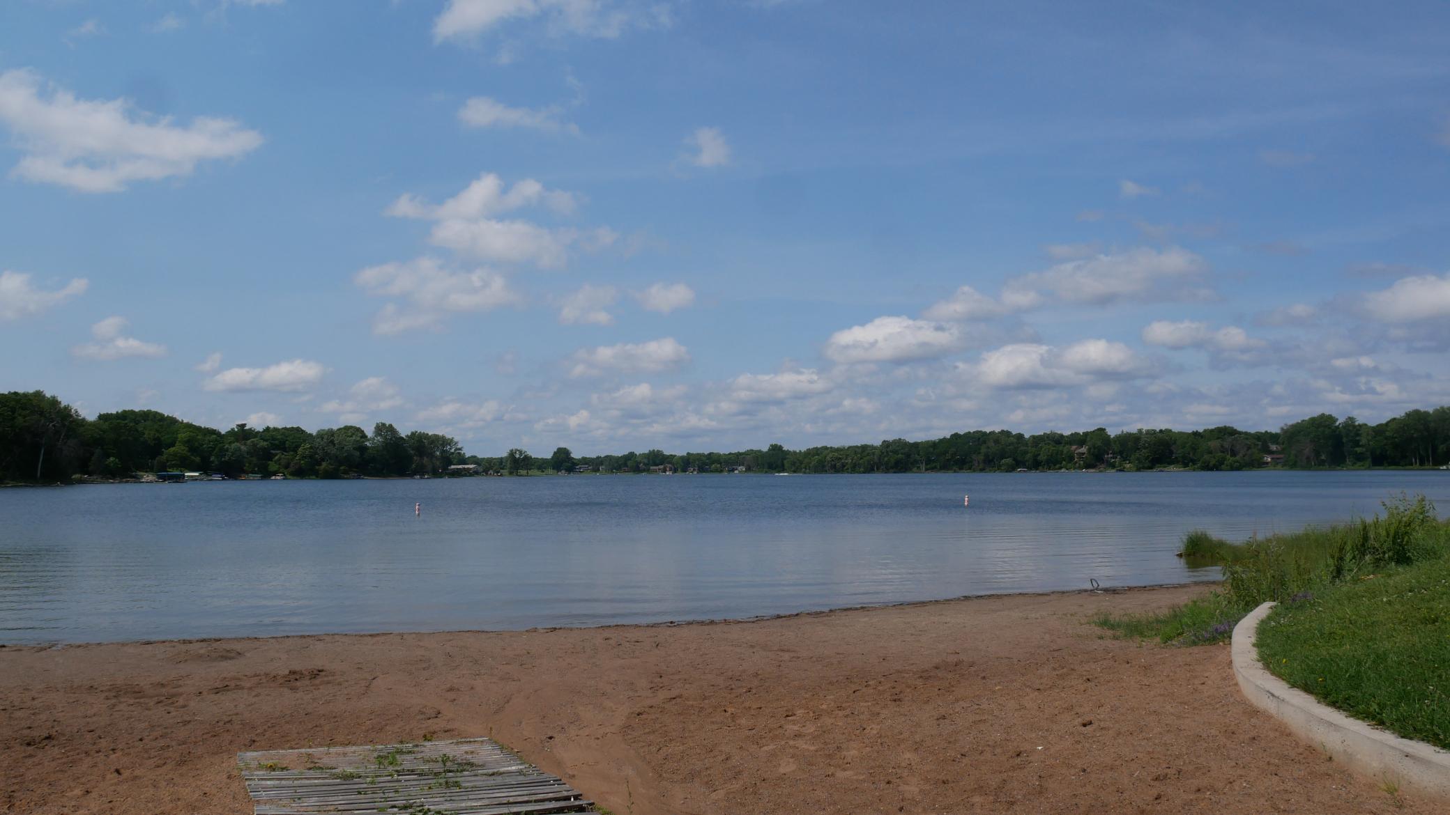 Snail Lake sandy beach