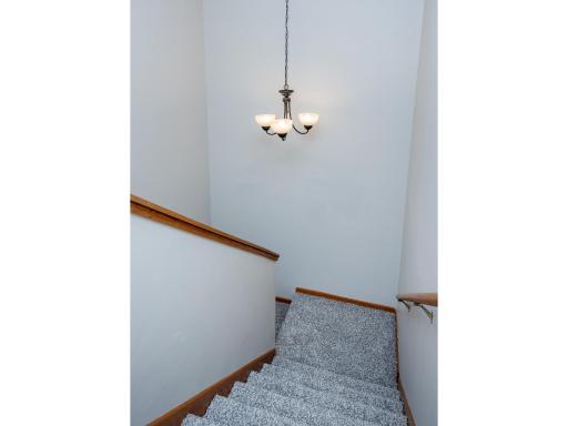 Stair Hall with New Carpet. New Carpet throughout