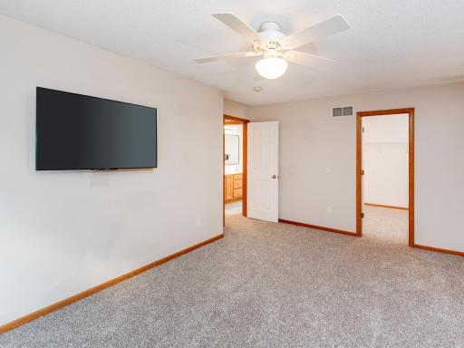 Primary Bedroom with Large Walk-in Closet