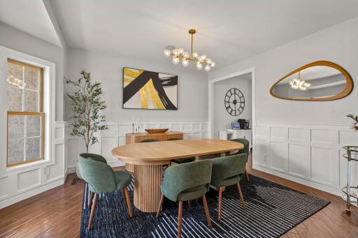 Formal dining room