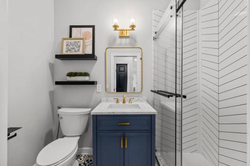 Main-level 3/4 bath remodel in 2024
