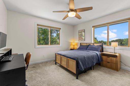 Upper-level bedroom