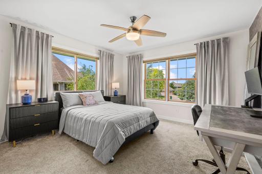 Upper-level bedroom