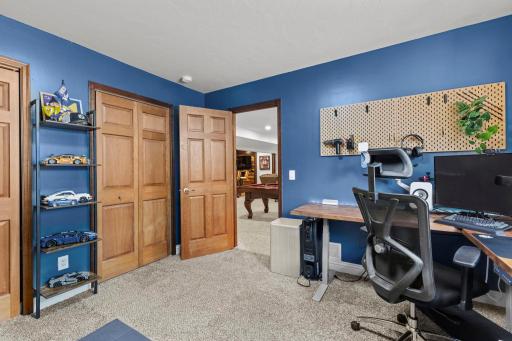 Lower-level bedroom