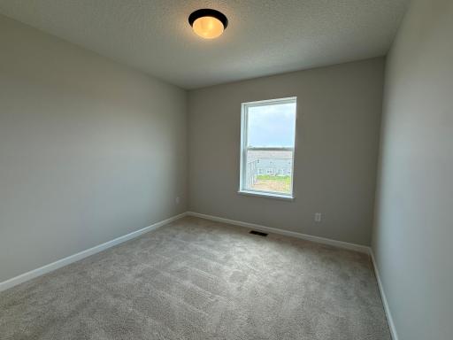 The secondary bedrooms are perfectly sized for everyone.