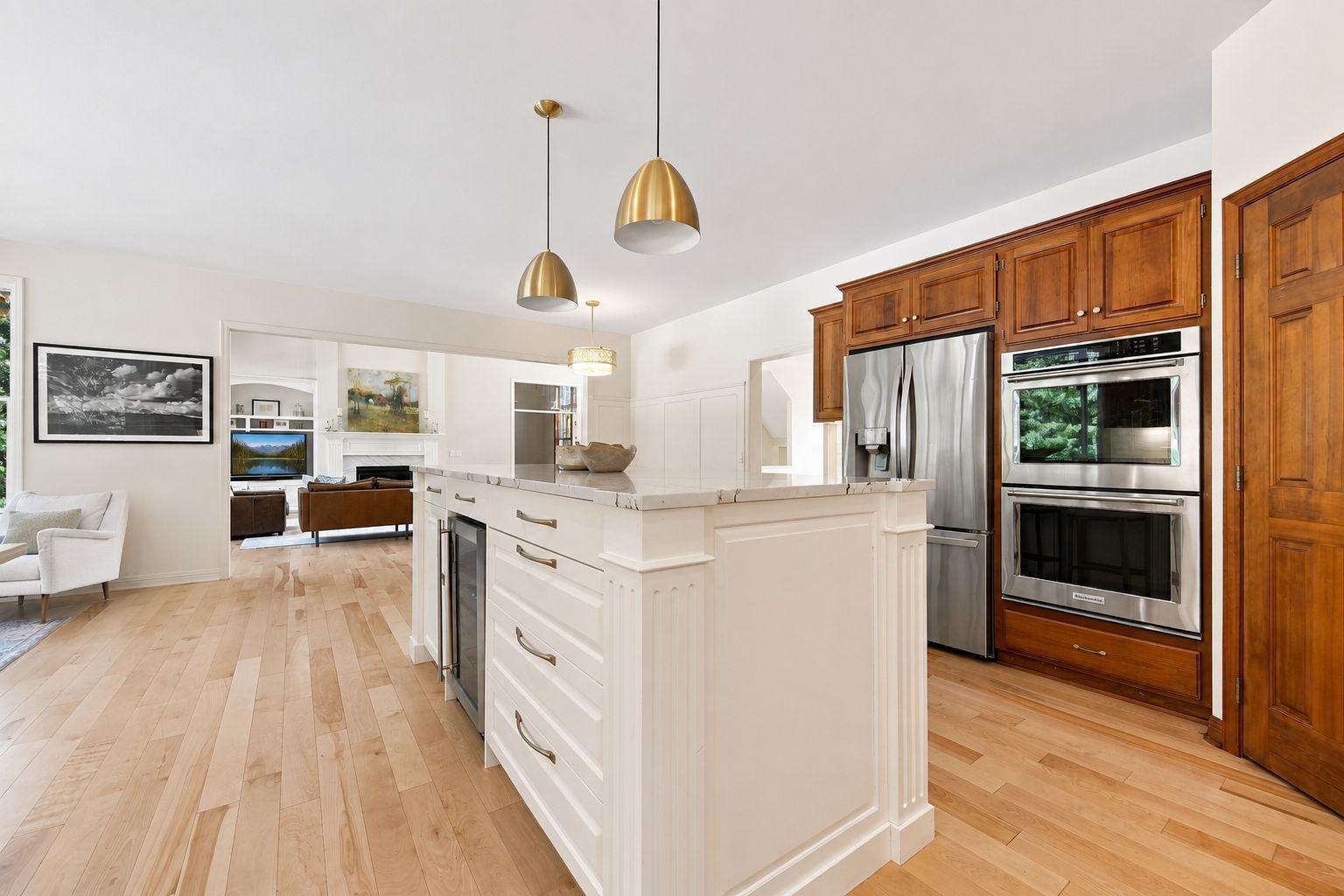 Nice stainless steel appliances