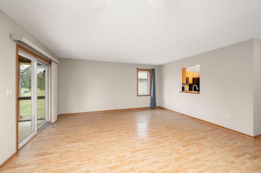 Spacious, open living/great room with tons of natural light!