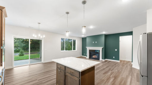 Dinette and great room.