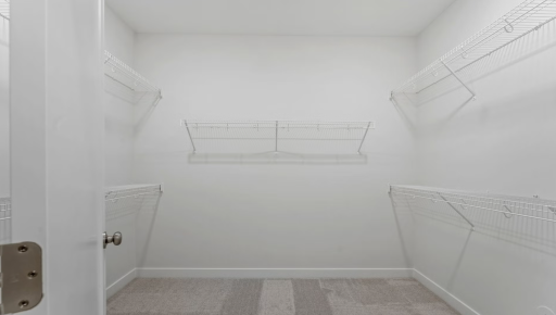 Owners' walk-in closet.