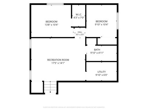 Lower Level Floor Plan