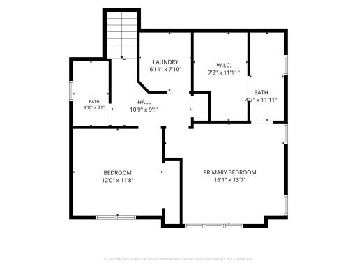 Second Level Floor Plan