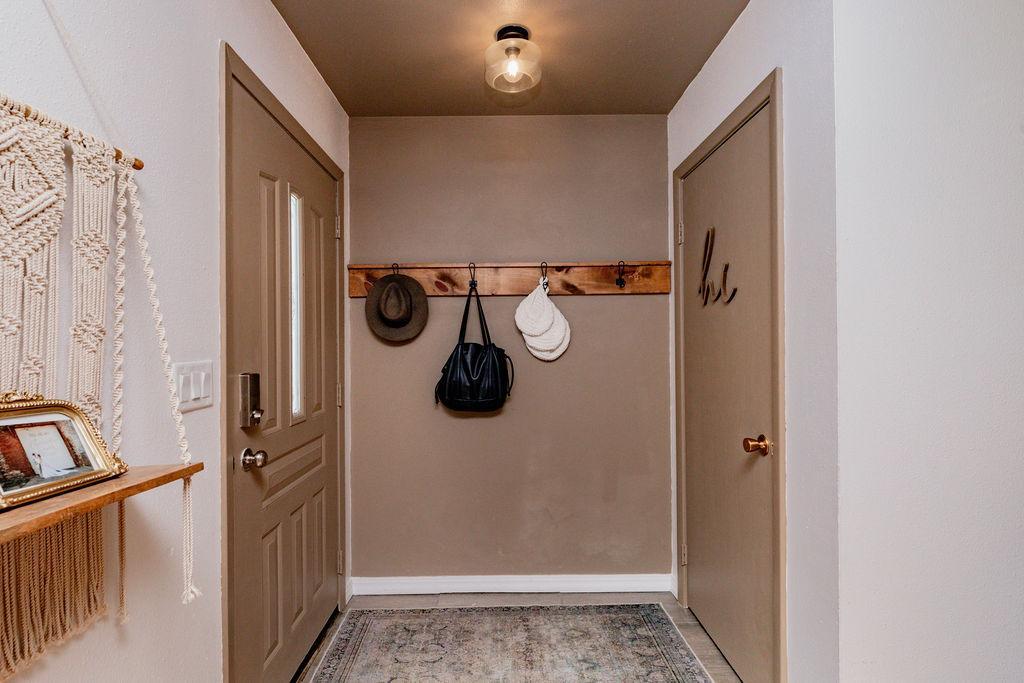 Entrance view from living room