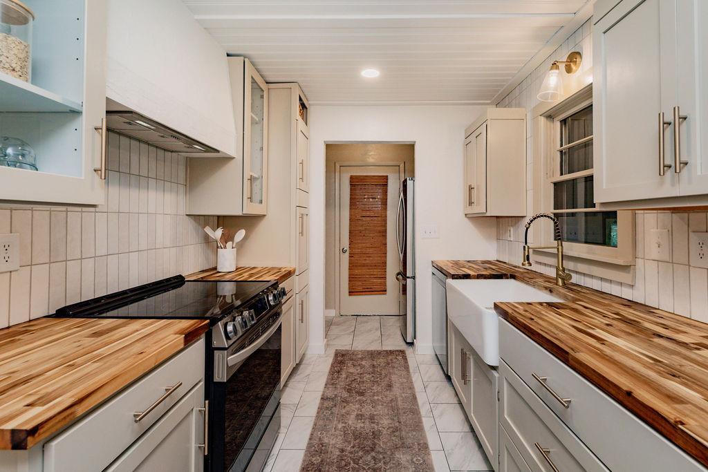 Completely updated kitchen