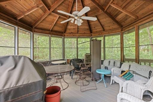 Beautiful private screened gazebo