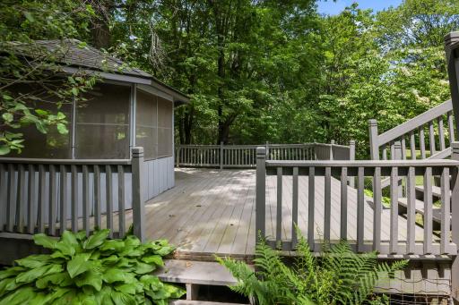 Rear Deck and Gazebo